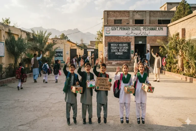 Has KP Announced 2 Weekly Holidays for Schools? KP School Weekly Holidays
