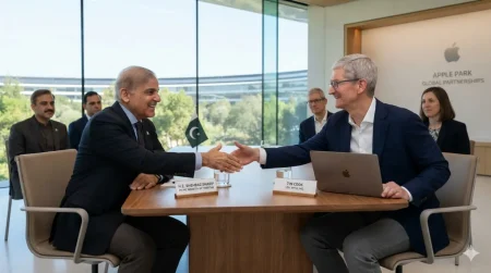 PM Shehbaz to Meet Apple CEO John Ternus PM Shehbaz to meet Apple CEO
