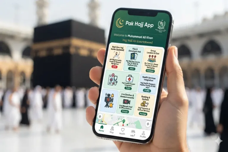 Ministry of Religious Affairs Unveils Dynamic Upgrades on Pak Hajj Application Portal Pak Hajj App New Features