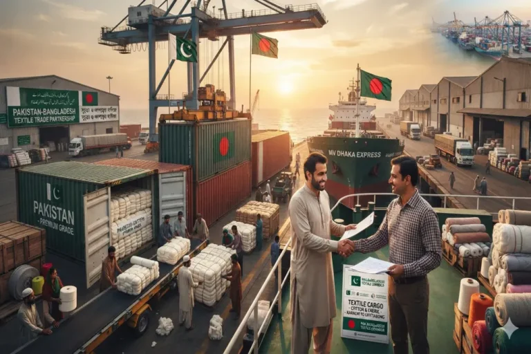 BKMEA Chief Hold Textile Trade Dialogue in Dhaka to Deepen Supply Chain Synergies Pakistan Bangladesh Textile Trade