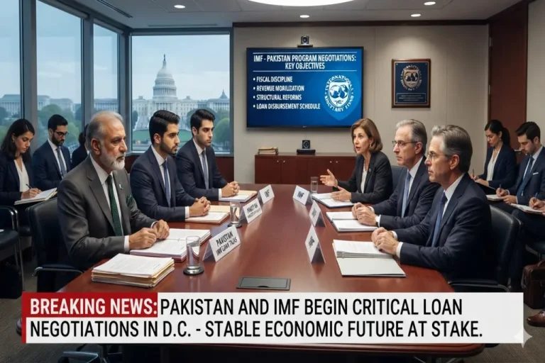 Pakistan and IMF Talks Today to Unlock Critical $1.2 Billion Loan Disbursement Pakistan IMF Loan Talks