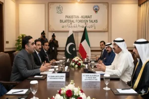 Deputy Prime Minister Ishaq Dar and Kuwaiti Foreign Minister Solidify Bilateral Economic and Strategic Ties Pakistan Kuwait Foreign Talks