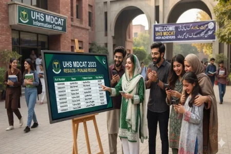 UHS Lahore Announces Punjab MDCAT Results UHS MDCAT Result Punjab
