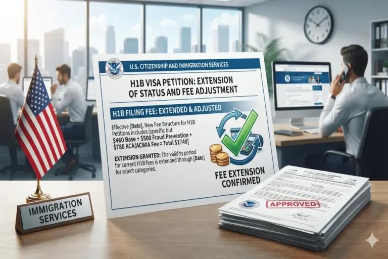 US H1B Visa Fee Extension