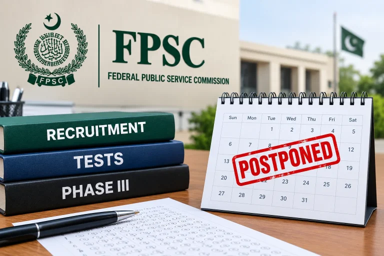 FPSC Phase III 2026 Rescheduled Dates