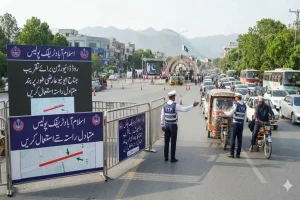 Islamabad Traffic Police (ITP) Issues Yadgar-e-Fatah Traffic Plan Islamabad Traffic Police Event Diversions