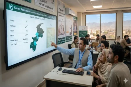 KP Launches E-Fard Portal For Easy Access to Land Services KP Land Record Digitization Portal