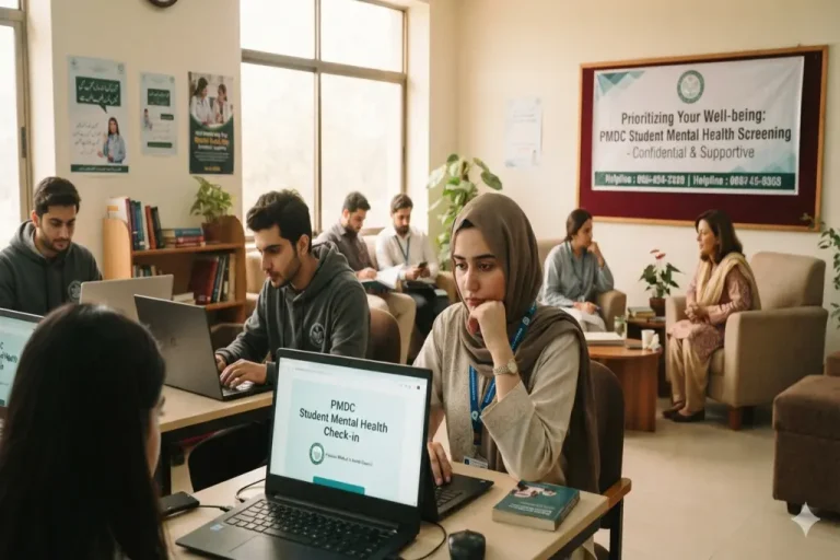 PMDC Enforces Mandatory Annual Mental Health Screening PMDC Student Mental Health Screening