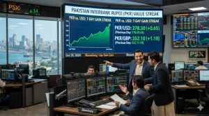 Pakistani Rupee Strengthens Against Dollar and Canadian Dollar Pakistan Interbank Rupee Value Streak