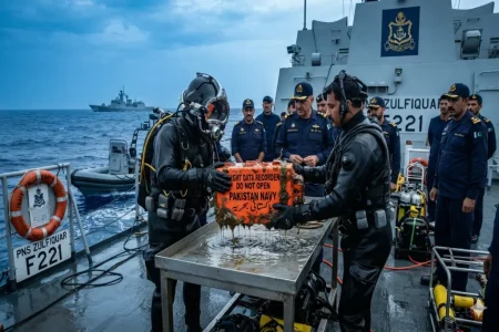 Pakistan Navy Black Box Recovery