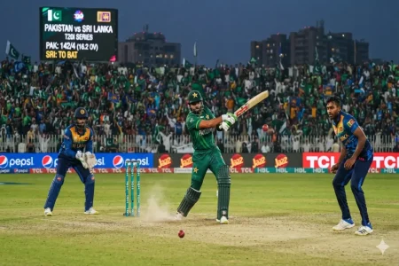 Captain Farhan Thrilling Chase in Pakistan vs Sri Lanka T20I Series Opener Pakistan vs Sri Lanka T20I Series