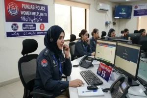 Punjab 15 Helpline Introduces Female First Responders for Women and Children Punjab Police 15 Women Helpline