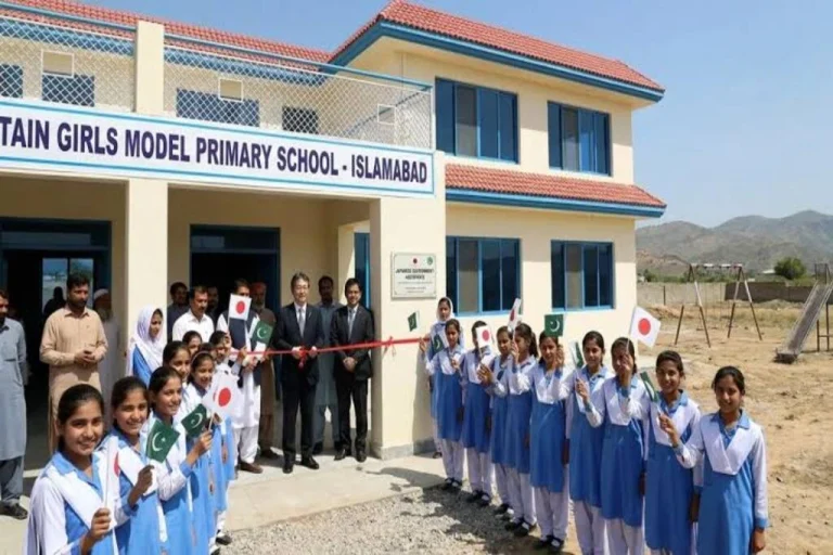 Social Infrastructure Advanced via Japan Islamabad Girls School Project Grant Japan Islamabad Girls School Project